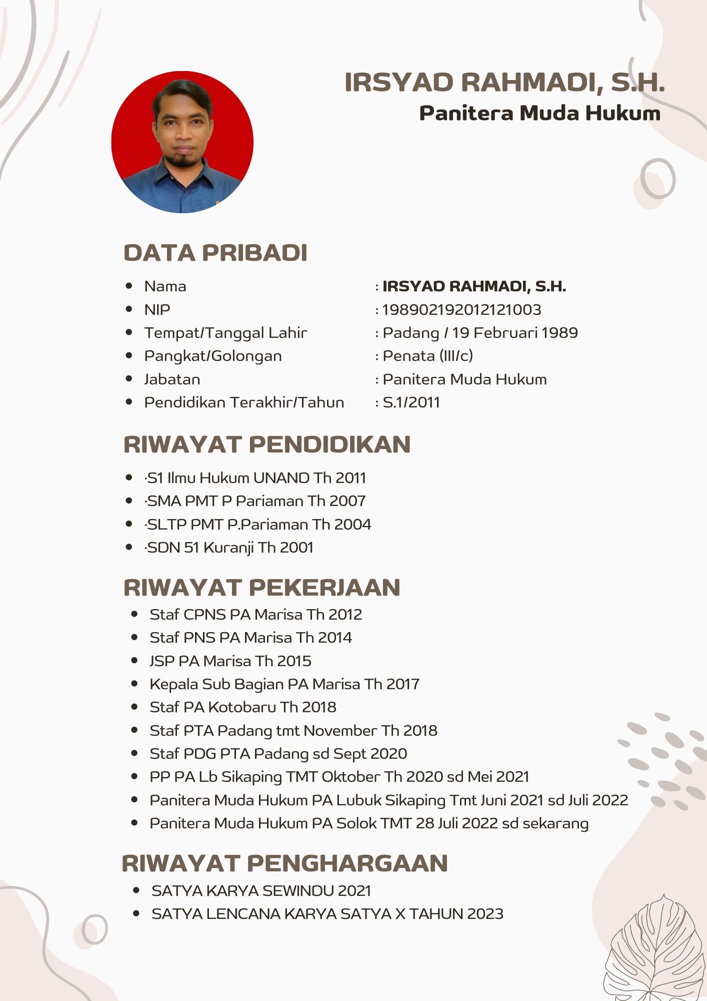 IRSYAD PANMUD HUKUM